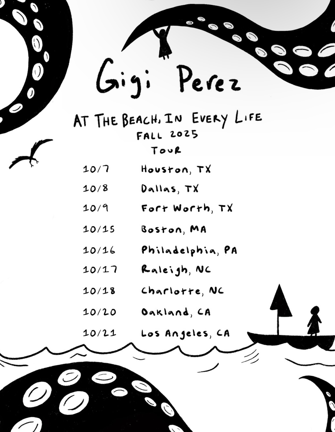 Gigi Perez 2026 live concert poster